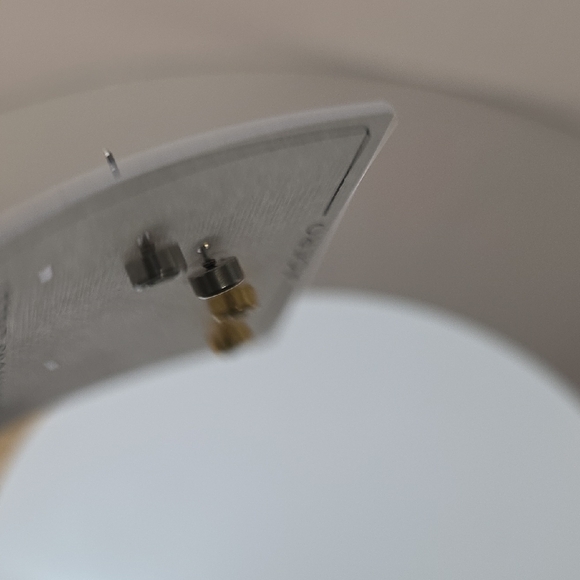 Acer‎ Silver and Gold Stud Earrings - Picture 5 of 6